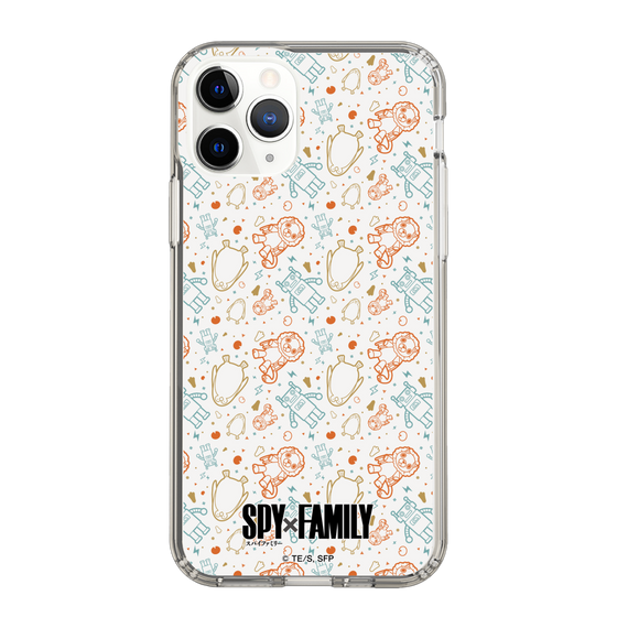 スリムプロテクションケース［ SPY×FAMILY - ぬいぐるみ - 総柄 ］