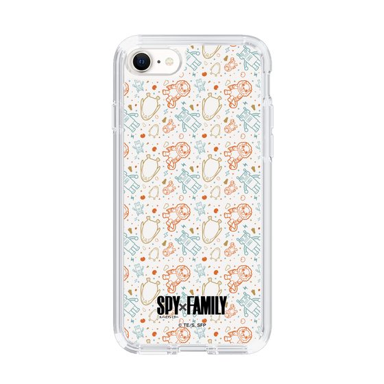 スリムプロテクションケース［ SPY×FAMILY - ぬいぐるみ - 総柄 ］