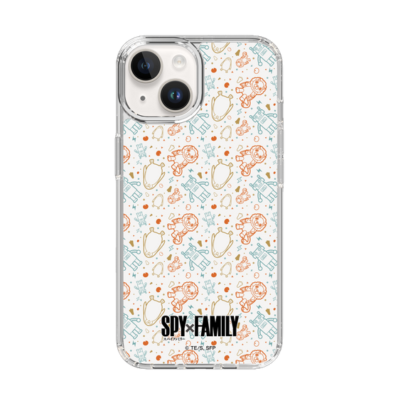 スリムプロテクションケース［ SPY×FAMILY - ぬいぐるみ - 総柄 ］