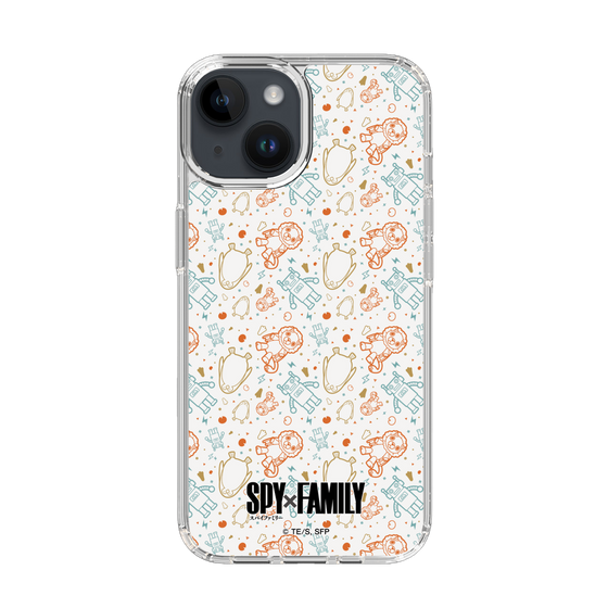 スリムプロテクションケース［ SPY×FAMILY - ぬいぐるみ - 総柄 ］