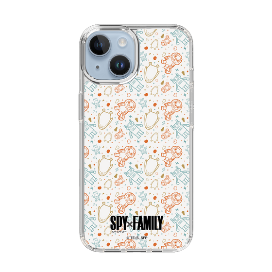 スリムプロテクションケース［ SPY×FAMILY - ぬいぐるみ - 総柄 ］