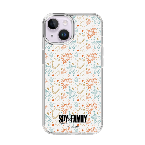 スリムプロテクションケース［ SPY×FAMILY - ぬいぐるみ - 総柄 ］