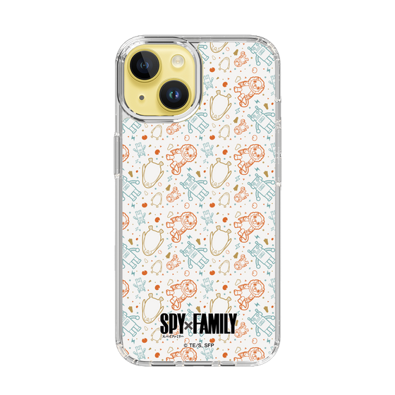 スリムプロテクションケース［ SPY×FAMILY - ぬいぐるみ - 総柄 ］