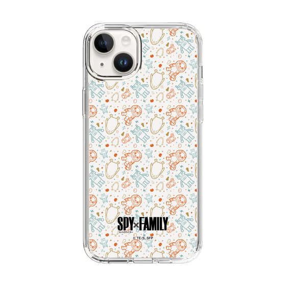 スリムプロテクションケース［ SPY×FAMILY - ぬいぐるみ - 総柄 ］
