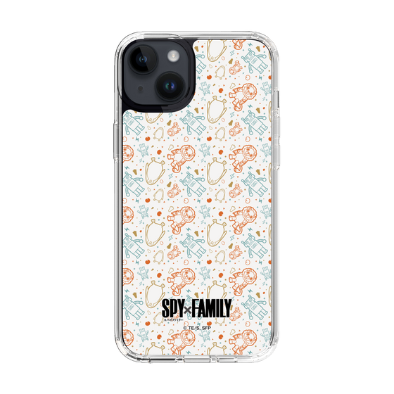 スリムプロテクションケース［ SPY×FAMILY - ぬいぐるみ - 総柄 ］