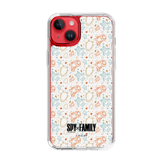 スリムプロテクションケース［ SPY×FAMILY - ぬいぐるみ - 総柄 ］