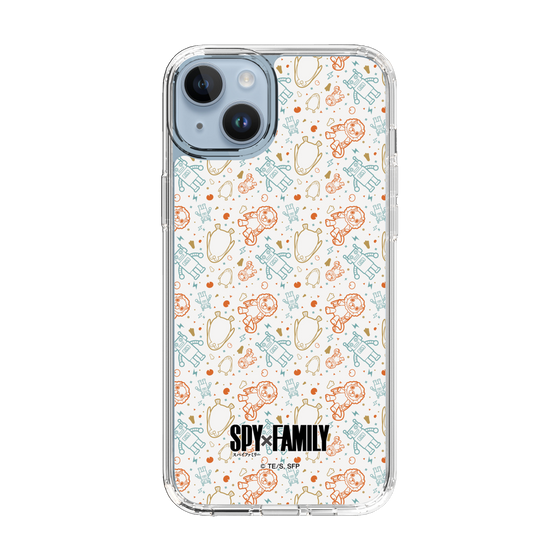 スリムプロテクションケース［ SPY×FAMILY - ぬいぐるみ - 総柄 ］