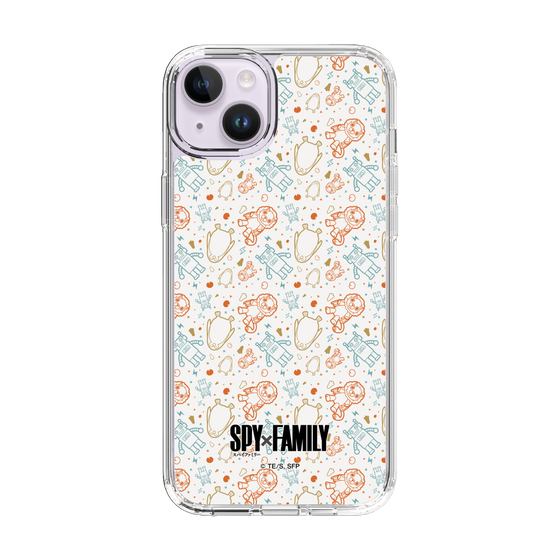 スリムプロテクションケース［ SPY×FAMILY - ぬいぐるみ - 総柄 ］