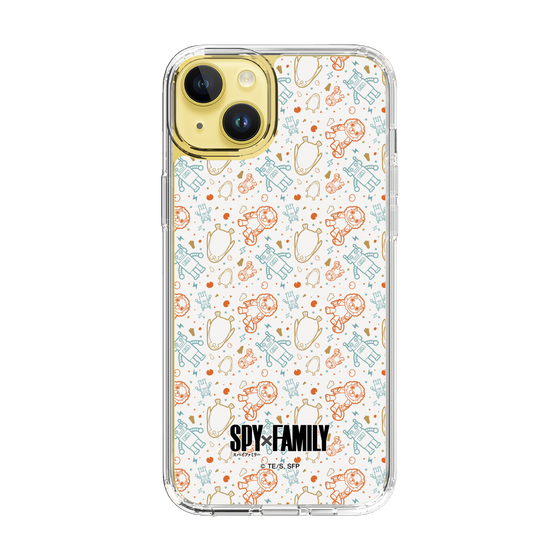 スリムプロテクションケース［ SPY×FAMILY - ぬいぐるみ - 総柄 ］