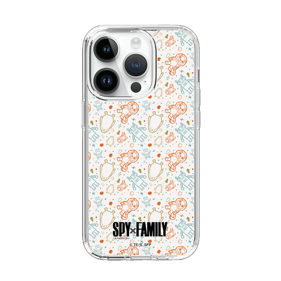 スリムプロテクションケース［ SPY×FAMILY - ぬいぐるみ - 総柄 ］