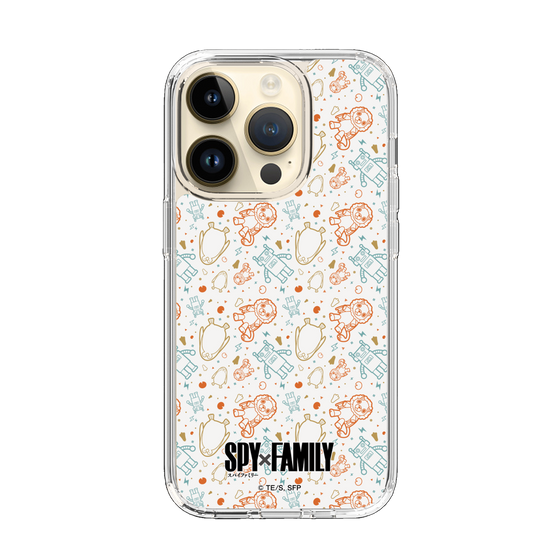 スリムプロテクションケース［ SPY×FAMILY - ぬいぐるみ - 総柄 ］