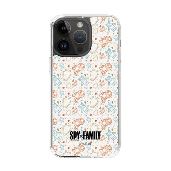 スリムプロテクションケース［ SPY×FAMILY - ぬいぐるみ - 総柄 ］