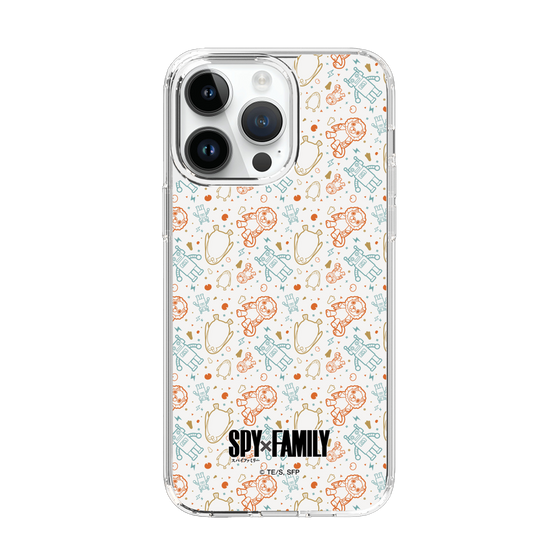 スリムプロテクションケース［ SPY×FAMILY - ぬいぐるみ - 総柄 ］