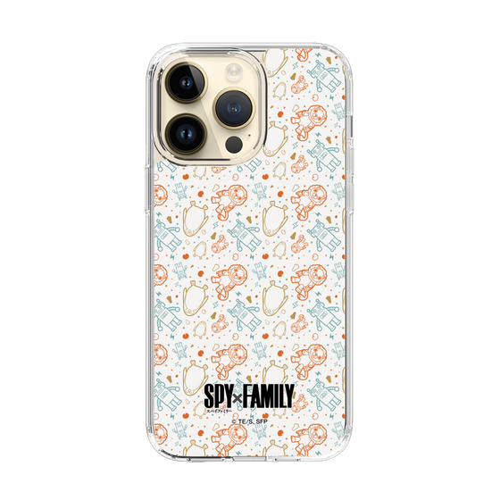 スリムプロテクションケース［ SPY×FAMILY - ぬいぐるみ - 総柄 ］