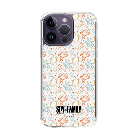 スリムプロテクションケース［ SPY×FAMILY - ぬいぐるみ - 総柄 ］