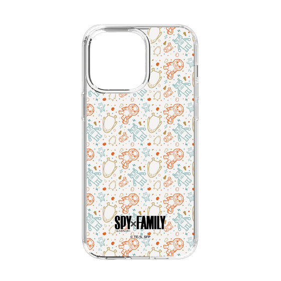 スリムプロテクションケース［ SPY×FAMILY - ぬいぐるみ - 総柄 ］