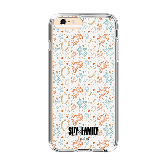 スリムプロテクションケース［ SPY×FAMILY - ぬいぐるみ - 総柄 ］