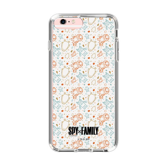 スリムプロテクションケース［ SPY×FAMILY - ぬいぐるみ - 総柄 ］