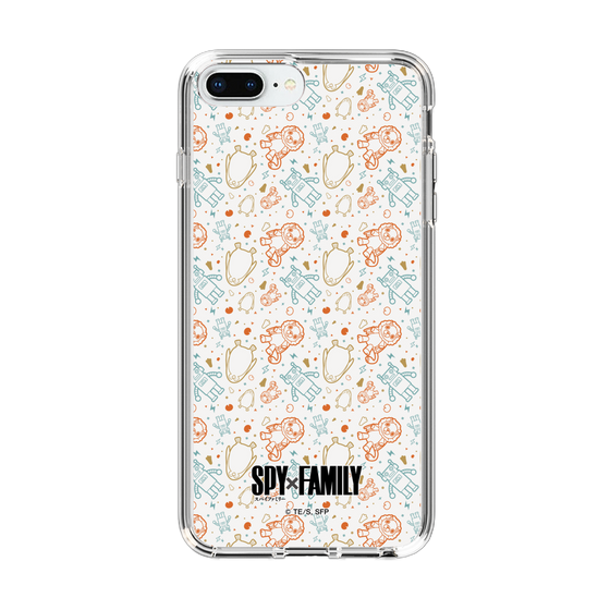 スリムプロテクションケース［ SPY×FAMILY - ぬいぐるみ - 総柄 ］