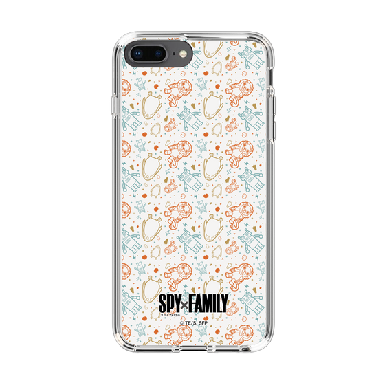 スリムプロテクションケース［ SPY×FAMILY - ぬいぐるみ - 総柄 ］