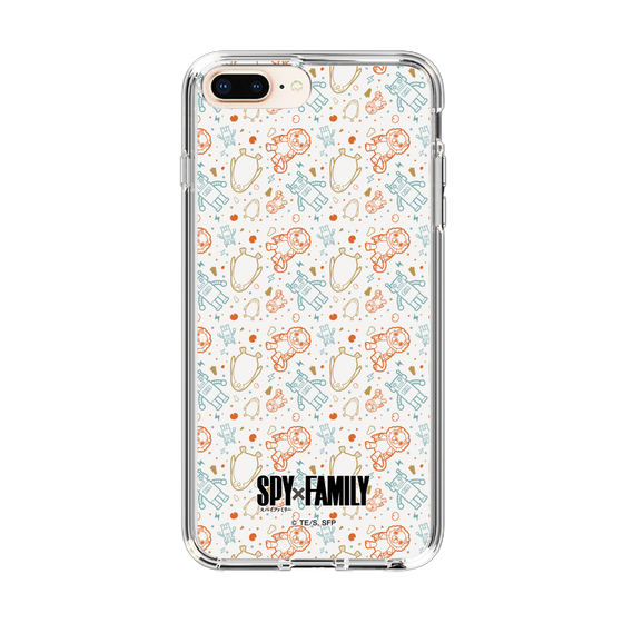 スリムプロテクションケース［ SPY×FAMILY - ぬいぐるみ - 総柄 ］
