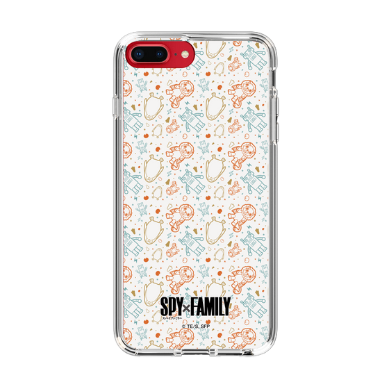 スリムプロテクションケース［ SPY×FAMILY - ぬいぐるみ - 総柄 ］