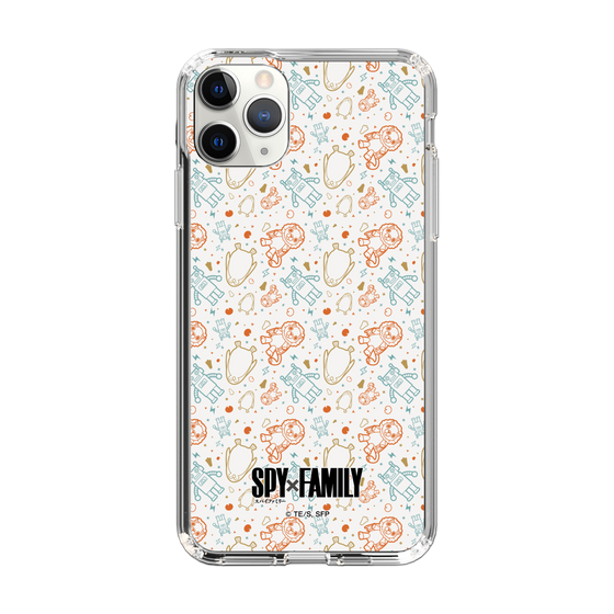 スリムプロテクションケース［ SPY×FAMILY - ぬいぐるみ - 総柄 ］