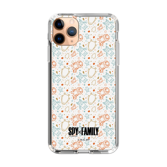 スリムプロテクションケース［ SPY×FAMILY - ぬいぐるみ - 総柄 ］