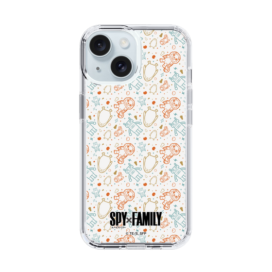 スリムプロテクションケース［ SPY×FAMILY - ぬいぐるみ - 総柄 ］