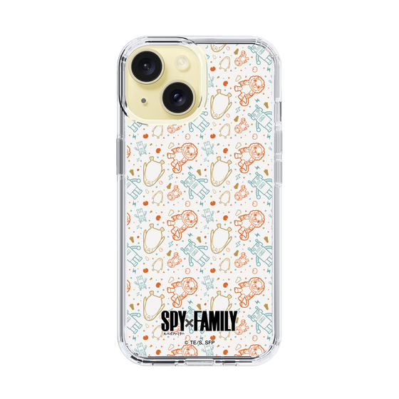 スリムプロテクションケース［ SPY×FAMILY - ぬいぐるみ - 総柄 ］