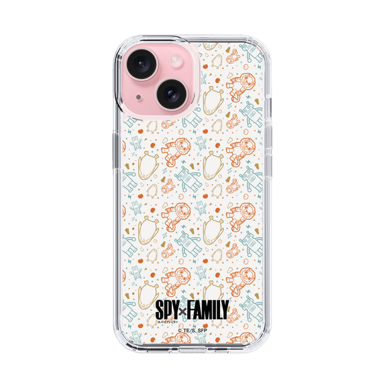 スリムプロテクションケース［ SPY×FAMILY - ぬいぐるみ - 総柄 ］