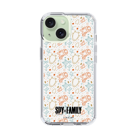 スリムプロテクションケース［ SPY×FAMILY - ぬいぐるみ - 総柄 ］