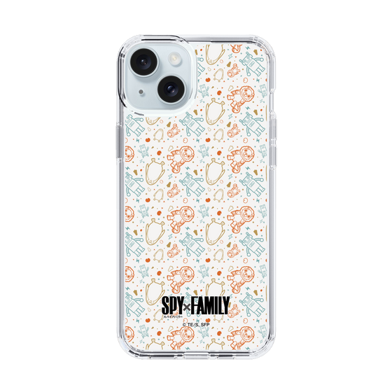 スリムプロテクションケース［ SPY×FAMILY - ぬいぐるみ - 総柄 ］