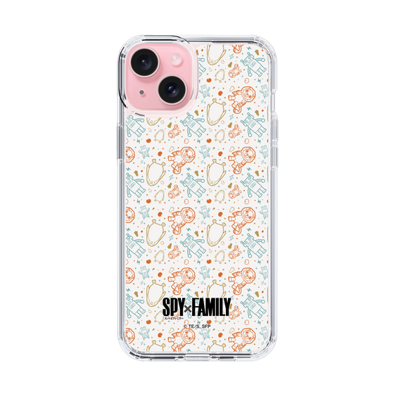 スリムプロテクションケース［ SPY×FAMILY - ぬいぐるみ - 総柄 ］