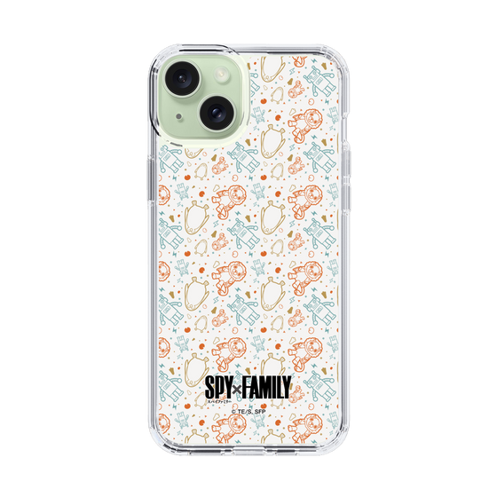 スリムプロテクションケース［ SPY×FAMILY - ぬいぐるみ - 総柄 ］