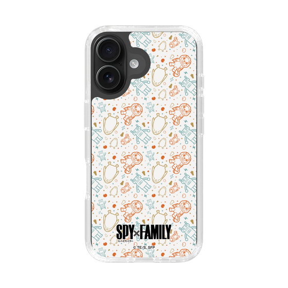 スリムプロテクションケース［ SPY×FAMILY - ぬいぐるみ - 総柄 ］