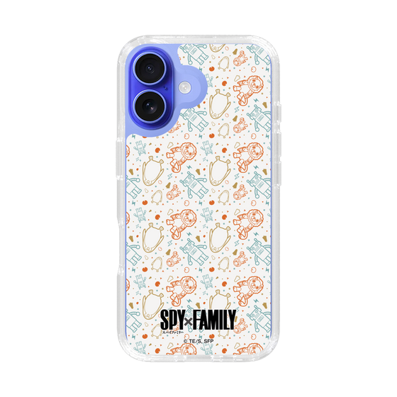 スリムプロテクションケース［ SPY×FAMILY - ぬいぐるみ - 総柄 ］