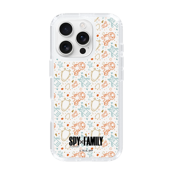スリムプロテクションケース［ SPY×FAMILY - ぬいぐるみ - 総柄 ］