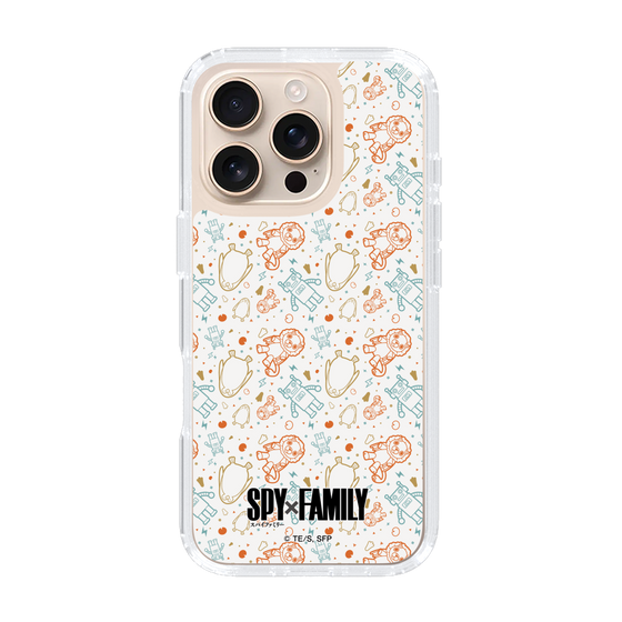 スリムプロテクションケース［ SPY×FAMILY - ぬいぐるみ - 総柄 ］