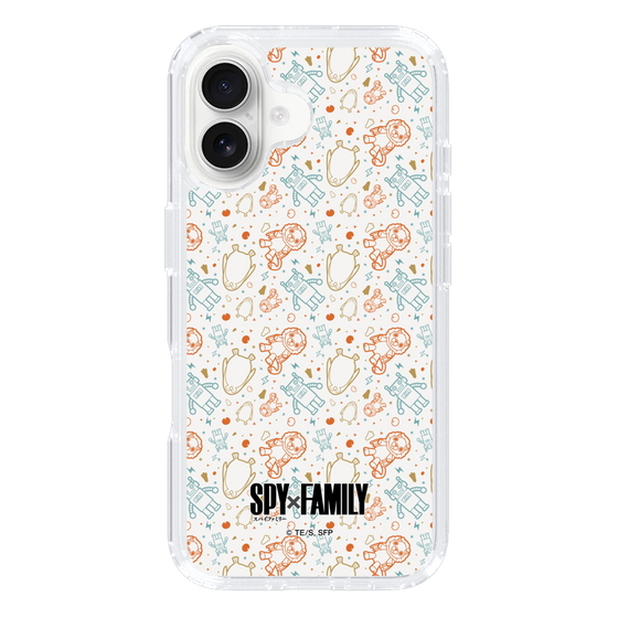 スリムプロテクションケース［ SPY×FAMILY - ぬいぐるみ - 総柄 ］