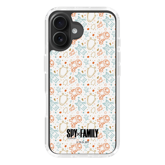 スリムプロテクションケース［ SPY×FAMILY - ぬいぐるみ - 総柄 ］