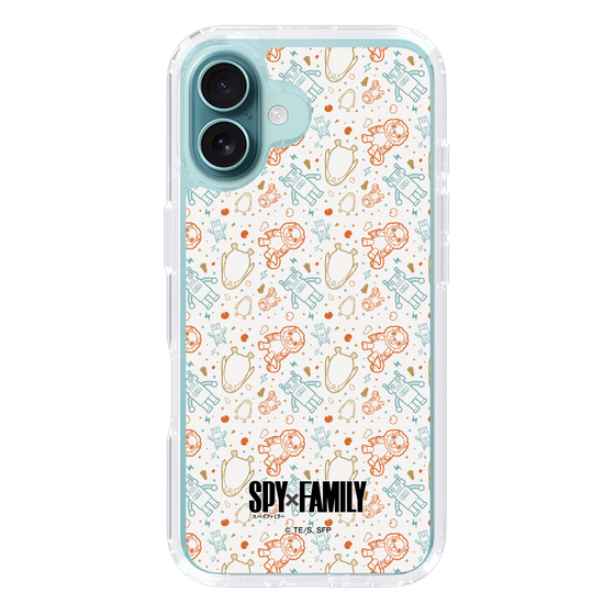 スリムプロテクションケース［ SPY×FAMILY - ぬいぐるみ - 総柄 ］
