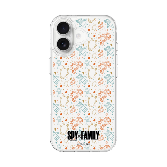 スリムプロテクションケース［ SPY×FAMILY - ぬいぐるみ - 総柄 ］