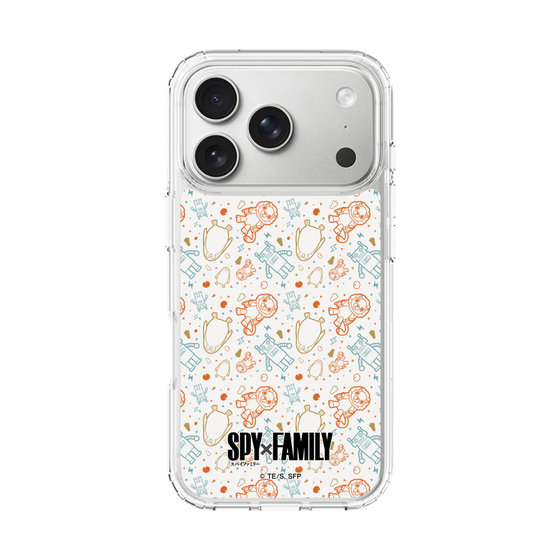 スリムプロテクションケース［ SPY×FAMILY - ぬいぐるみ - 総柄 ］