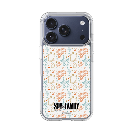 スリムプロテクションケース［ SPY×FAMILY - ぬいぐるみ - 総柄 ］