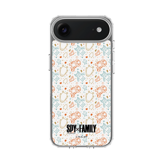 スリムプロテクションケース［ SPY×FAMILY - ぬいぐるみ - 総柄 ］