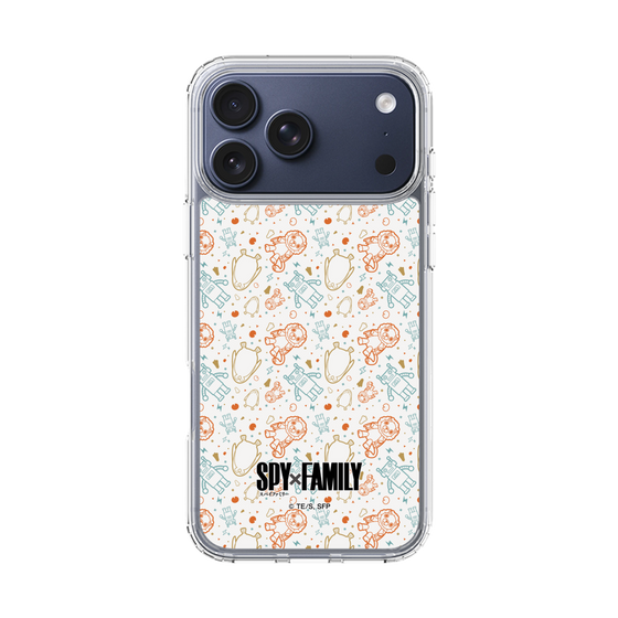 スリムプロテクションケース［ SPY×FAMILY - ぬいぐるみ - 総柄 ］