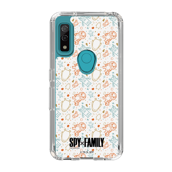 スリムプロテクションケース［ SPY×FAMILY - ぬいぐるみ - 総柄 ］