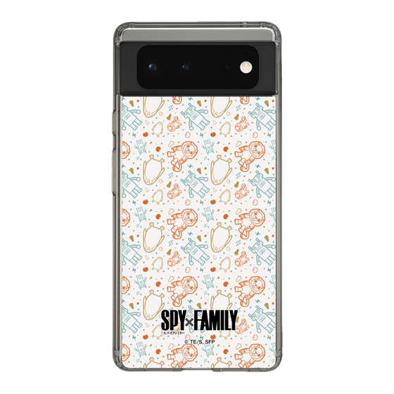 スリムプロテクションケース［ SPY×FAMILY - ぬいぐるみ - 総柄 ］