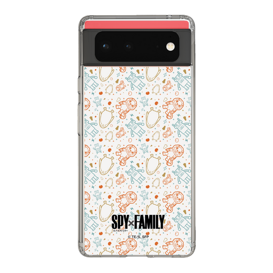 スリムプロテクションケース［ SPY×FAMILY - ぬいぐるみ - 総柄 ］
